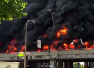 Montreal: Un muerto al explotar un camión cisterna