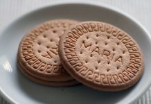 Un bolsillo lleno de galletas