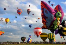 125 Globos aerostáticos llegan al Festival de Montgolfières de Saint-Jean-sur-Richelieu