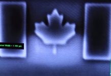 Canadá se hace con el record de la bandera más pequeña del mundo