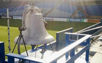 La campana con la que Montréal Impact celebra sus goles llegó al Estadio Olímpico