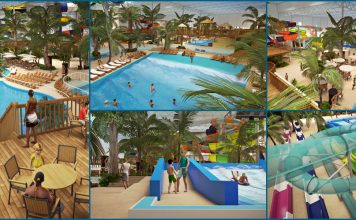 Abrió el primer parque acuático interior de Quebec: Bora Parc