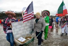 Trump evalúa recursos para levantar muro fronterizo con Canadá y México