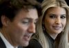 Canadá: Quédate con alguien que te mire como Ivanka Trump a Justin Trudeau