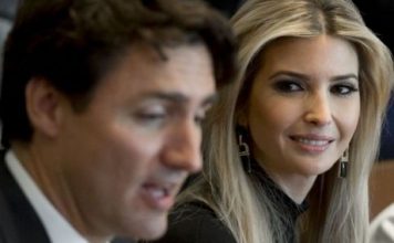 Canadá: Quédate con alguien que te mire como Ivanka Trump a Justin Trudeau