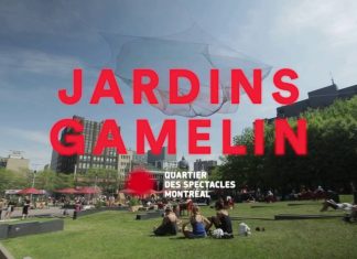 Actividades culturales y recreativas en los Jardines Gamelin de Montreal