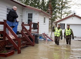 Quebec llama a tropas para ayudar con las inundaciones por mal el tiempo