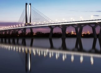 Empresa española tiene ya un 50% ejecutado el Puente Champlain que cruzará el Río San Lorenzo