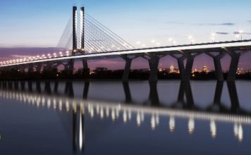 Empresa española tiene ya un 50% ejecutado el Puente Champlain que cruzará el Río San Lorenzo