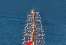 Marina de Guerra del Perú gana concurso de velos en Canadá