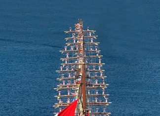 Marina de Guerra del Perú gana concurso de velos en Canadá