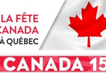 Celebraciones por el día Canadá en la capital de Quebec