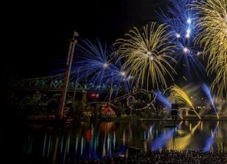 Concurso 2017 de Fuegos Artificiales de la Ronde de Montreal