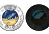 Canadá emite moneda que brilla en la oscuridad
