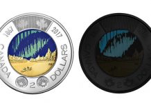 Canadá emite moneda que brilla en la oscuridad
