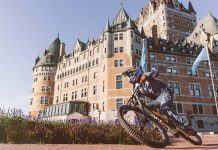 VIDEO VIRAL: ¡Biker realiza increíble descenso por las calles de Quebec!