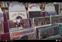 Una Tienda Vintage en Montreal.