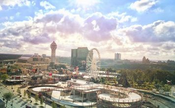 Video: Pista de carreras de “Mario Kart” con varios niveles en las Cataratas del Niágara de Canadá