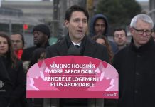 Canadá destinará 31.600 millones de dólares a un plan nacional de vivienda