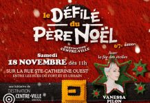 Montreal, este sábado 18 de Noviembre de 2017 es el Desfile de Papá Noel