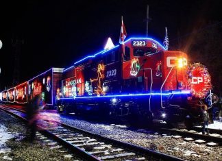 Tren navideño recorrerá varias ciudades en las cercanías de Montreal