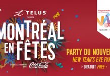 La más grande Fiesta de Año Nuevo 2018 de Montreal