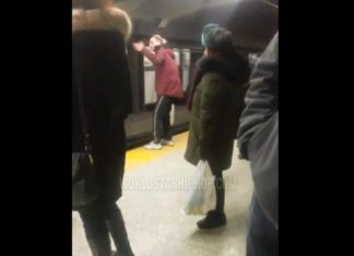 FUERTE VIDEO: Un joven drogado es embestido por un tren en el metro de Canadá