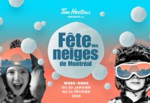Diversión invernal en la FIESTA de la NIEVE 2018 de Montreal
