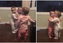 Video viral: Cuatrillizas canadienses se dan una maratón de abrazos