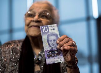 Canadá celebra a la mujer con billete dedicado activista negra