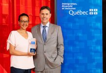 Maira Prado una hispanohablante es nombrada ’embajadora’ del programa de francisación del gobierno de Quebec