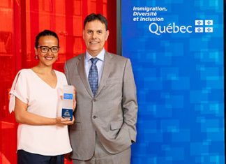 Maira Prado una hispanohablante es nombrada ’embajadora’ del programa de francisación del gobierno de Quebec