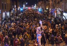 Paseo de antorchas, fuego artificiales, conciertos gratuitos y animación en la Avenida Mont-Royal