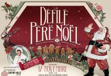 El desfile de Papá Noel en el Centro de Montreal