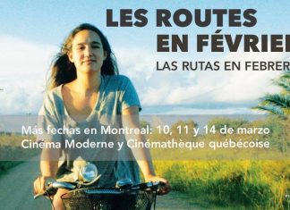 Cine: La película “Las Rutas en febrero” se estrena el 8 de este mes en Montreal