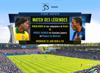 Junio: Juego de Leyendas del fútbol en Montreal