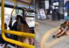 Canadá: Un hombre empuja de un bus a una mujer que le escupió en la cara