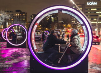 Montreal: Luminoterapia 2020 en el Quartier des spectacles