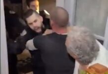 VIDEO: Policías en Quebec sacan a la fuerza a un hombre de una casa por violar restricciones del covid-19