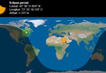 Eclipse solar en Montreal – Quebec sera el día 10 de junio de 2021