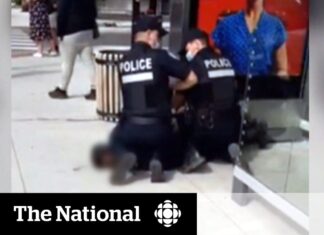 Policía de Montreal se arrodilla sobre un joven negro de 14 años