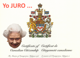 ¿Qué dice el juramento de ciudadania canadiense?