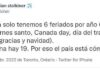Joven argentino se hace viral por comparar los feriados entre Argentina y Canadá