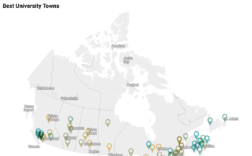 Las mejores ciudades universitarias y ciudades de Canadá