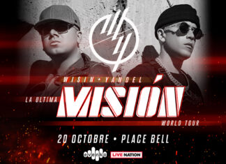 Octubre: Concierto de Wisin y Yandel en Montreal