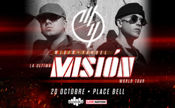 Octubre: Concierto de Wisin y Yandel en Montreal