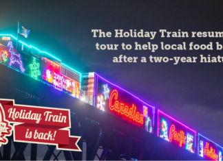 El tren navideño del pacífico canadiense volverá a iluminar las fiestas este mes