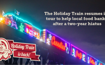 El tren navideño del pacífico canadiense volverá a iluminar las fiestas este mes