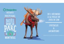 La Fiesta de fin de año gratuita en Montreal la pone Noel dans le Parc
