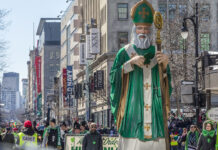 Desfile del Día de San Patricio en Montreal 2023